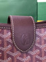 Goyard Musette bag, Goyardine Canvas Purple