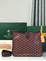 Goyard Musette bag, Goyardine Canvas Purple