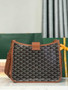 Goyard Musette bag, Goyardine Canvas Brown