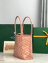 Goyard Anjou Mini Tote Bag, GY020660 Leather Pink