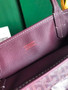 Goyard Anjou Mini Tote Bag, GY020660 Leather Purple