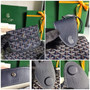 Goyard Anjou Mini Tote Bag, GY020660 Navy Blue