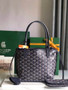 Goyard Anjou Mini Tote Bag, GY020660 Navy Blue