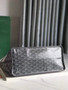 Goyard Anjou PM Tote Bag, GY020662 Leather Gray