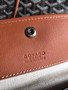 Goyard Anjou PM Tote Bag, GY020662 Leather Brown