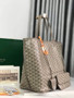 Goyard Anjou GM Tote Bag, GY020661 Leather Light Gray