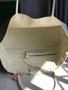 Goyard Anjou GM Tote Bag, GY020661 Leather White