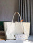 Goyard Anjou GM Tote Bag, GY020661 Leather White
