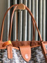 Goyard Anjou GM Tote Bag, GY020661 Leather Brown