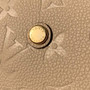 Louis Vuitton M41048 Montaigne MM Monogram Empreinte Leather Beige