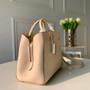 Louis Vuitton M41048 Montaigne MM Monogram Empreinte Leather Beige