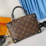 Louis Vuitton Petite Malle Souple M45571 Monogram Black