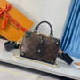 Louis Vuitton Petite Malle Souple M45571 Monogram Black - Default Title - View 1