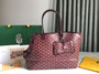 Goyard Chien Gris Tote Bag GY020217 Purple