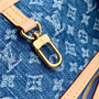 Louis Vuitton Neverfull MM Bag M13192 Denim Blue