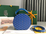 Goyard The Alto Hatbox Trunk Bag GY020381 Blue