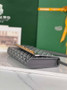 Goyard Monte-Carlo PM Clutch 020178 Goyardine Canvas Gray
