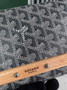 Goyard Monte-Carlo PM Clutch 020178 Goyardine Canvas Gray