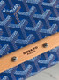 Goyard Monte-Carlo PM Clutch 020178 Goyardine Canvas Blue