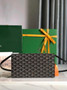 Goyard Monte-Carlo PM Clutch 020178 Goyardine Canvas Black