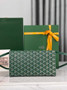 Goyard Monte-Carlo PM Clutch 020178 Goyardine Canvas Green