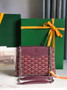 Goyard Rouette Structuré Mini Bag 020234 Goyardine Canvas Wine Red