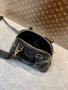 Louis Vuitton M59793 Alma BB Bubblegram Leather Black