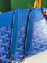 Goyard Rouette Structuré Mini Bag 020234 Goyardine Canvas Blue