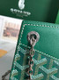 Goyard Rouette Structuré Mini Bag 020234 Goyardine Canvas Green