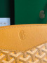Goyard Rouette Structuré Mini Bag 020234 Goyardine Canvas Yellow