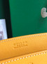 Goyard Rouette Structuré Mini Bag 020234 Goyardine Canvas Yellow