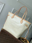 Louis Vuitton Neverfull MM Bag, M28457 Banana Coated Canvas - Default Title - View 3