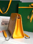 Goyard Rouette Structuré PM Bag 020805 Goyardine Canvas Yellow