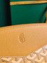 Goyard Rouette Structuré PM Bag 020805 Goyardine Canvas Yellow