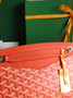 Goyard Rouette Structuré PM Bag 020805 Goyardine Canvas Orange