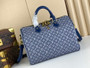 Louis Vuitton M59224 Speedy Bandoulière 30 Bag Monogram Blue