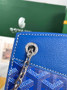 Goyard Rouette Structuré PM Bag 020805 Goyardine Canvas Blue