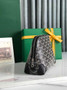 Goyard Vendôme Cosmetic Pouch Goyardine Canvas Black