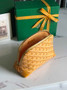 Goyard Vendôme Cosmetic Pouch Goyardine Canvas Yellow