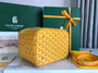 Goyard Vanity Case GY020185 Goyardine Canvas Yellow