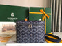 Goyard Vanity Case GY020185 Goyardine Canvas Navy Blue