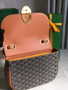 Goyard 233 Strap Bag, GY020213 Goyardine Canvas Brown