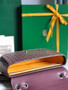 Goyard 233 Strap Bag, GY020213 Goyardine Canvas Purple