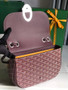 Goyard 233 Strap Bag, GY020213 Goyardine Canvas Purple