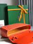 Goyard 233 Strap Bag, GY020213 Goyardine Canvas Orange