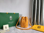 Goyard Petit Flot Bucket Bag GY020850 Yellow