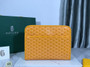 Goyard Jouvence GM Toilet Bag GY020208 Yellow