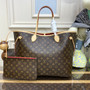 Louis Vuitton Neverfull GM Bag M40991 Monogram Canvas Red