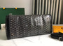 Goyard Croisiere 50 Travel Bag GY020292 Black white