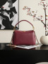 Chanel Hobo Bag, AS6255 Calfskin Wine Red